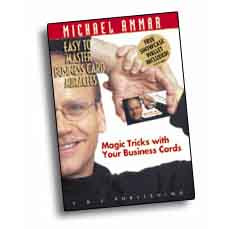 Easy to Master Business Card Miracles with Michael Ammar (DVD)