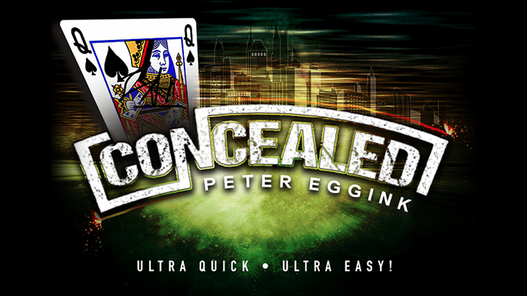 CONCEALED (Gimmicks and Online Instructions) by Peter Eggink