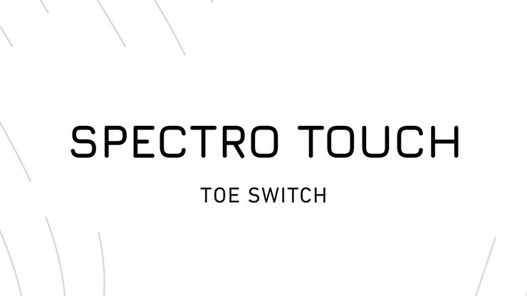 Spectro Touch Toe Switch by Joao Miranda and Pierre Velarde