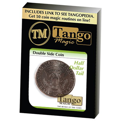 Double Side Half Dollar (Tails)(D0077) by Tango