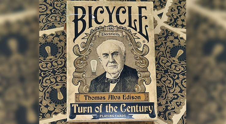 Bicycle Turn of the Century (Electricity) Playing Cards