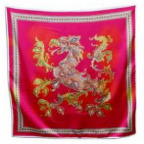 The Vintage Dragon Silk - Drachen-Seidentuch