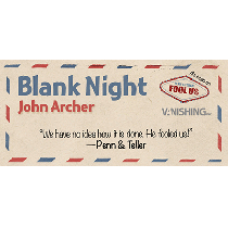 Blank Night (blau) by John Archer
