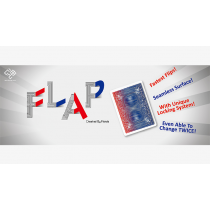Modern Flap Card (Blue to Red  Face Card) by Hondo