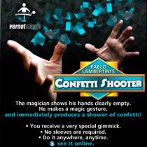 Confetti Shooter by Vernet Magic-Trick