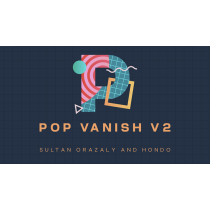 Pop Vanish 2 RED (Gimmicks and Online Instruction) by Sultan Orazaly & Hondo 