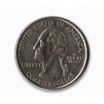Quarter Dollar Coin Normal 