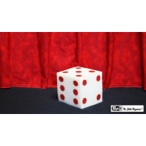 Ball to Dice (Red/White) by Mr. Magic - Schwammball