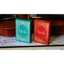 Vivaldi Largo Playing Cards / red Deck