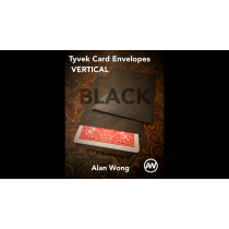 Tyvek VERTICAL Envelopes BLACK (10 pk.) by Alan Wong
