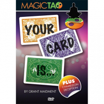Your Card Is (DVD and Gimmick) by Grant Maidment and Magic Tao 