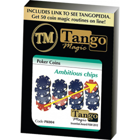 Ambitious Chip (Gimmick and Online Instructions) by Tango Magic 