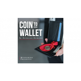 Coin to Wallet (Gimmicks and Online Instructions) by Rodrigo Romano and Mysteries