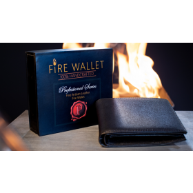 The Professional's Fire Wallet (Gimmick and Online Instructions) by Murphy's Magic Supplies Inc. 
