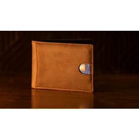 FPS Wallet Brown (Gimmicks and Online Instructions) by Magic Firm