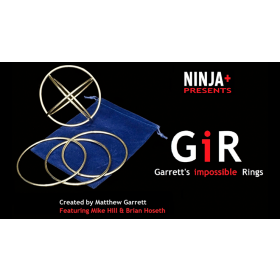 GIR Ring Set (Gimmick and Online Instructions) silber  by Matthew Garrett
