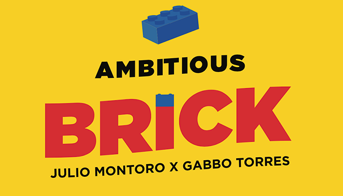AMBITIOUS Brick (Gimmicks and Online Instructions) by Julio Montoro and Gabbo Torres