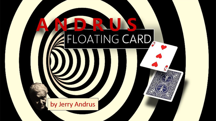 Andrus Floating Card Blue (Gimmicks and Online Instructions) by Jerry Andrus