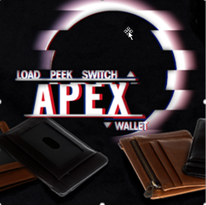 Apex Wallet Black (MK2) by Thomas Sealey