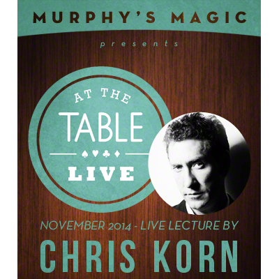 At the Table Live Lecture - Chris Korn 11/12/2014 - video DOWNLOAD