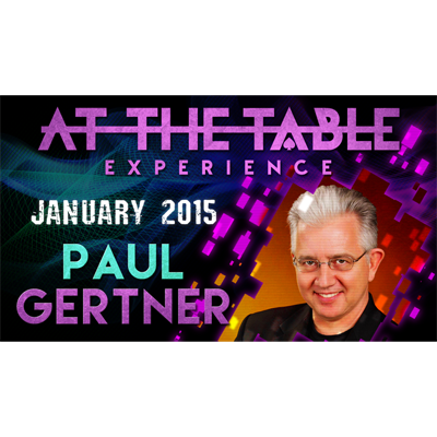 At the Table Live Lecture - Paul Gertner 01/07/2015 - video DOWNLOAD