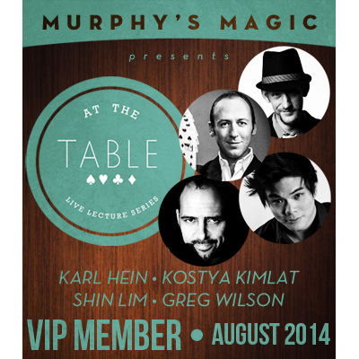 At The Table VIP Member August 2014