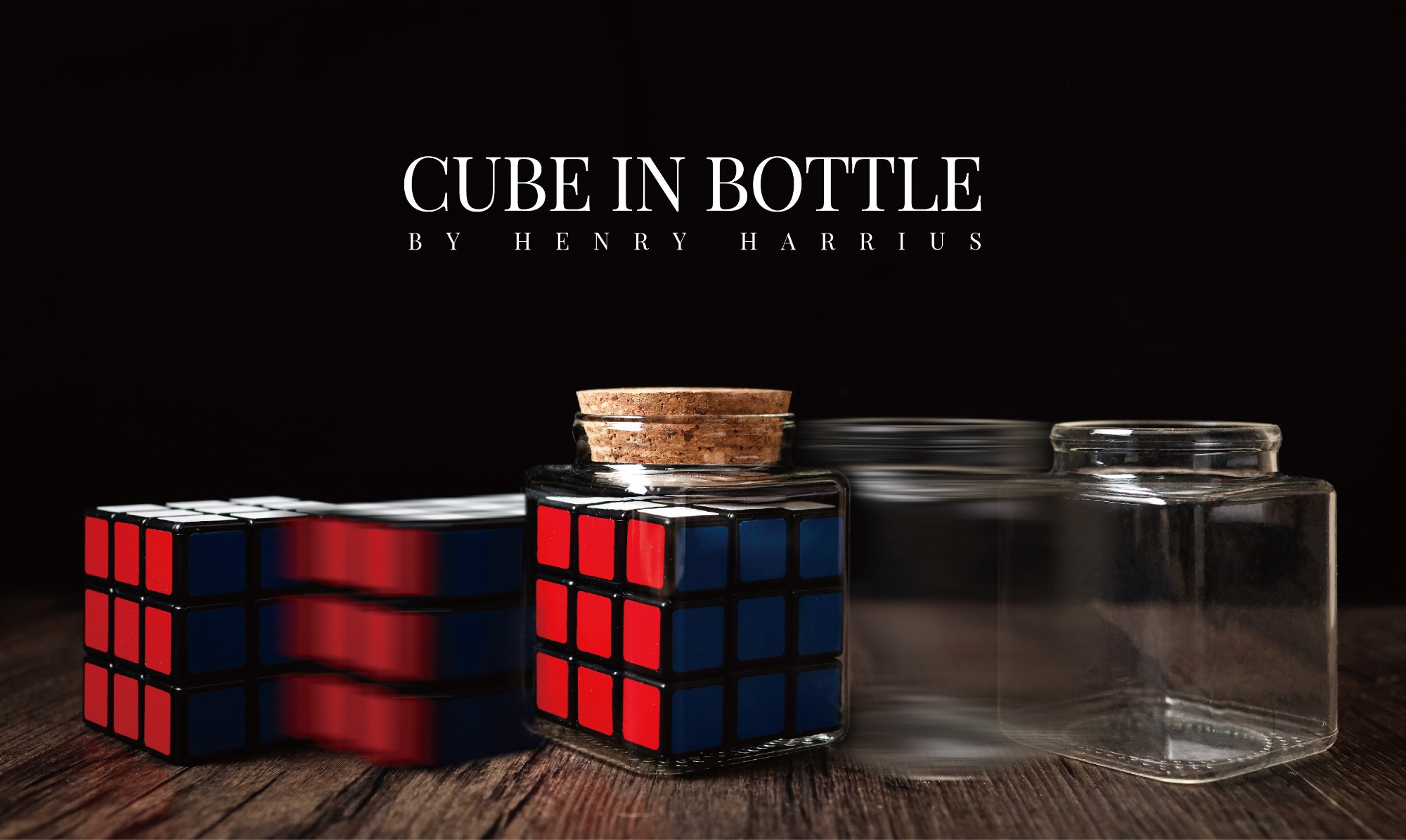 Cube In Bottle by Henry Harrius 
