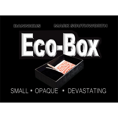ECO BOX (Black) by Hand Crafted Miracles & Mark Southworth
