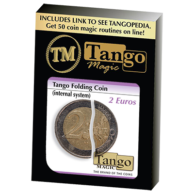 Tango Folding Coin 2 Euro Internal System by Tango-Trick (E0039 - Faltmünze