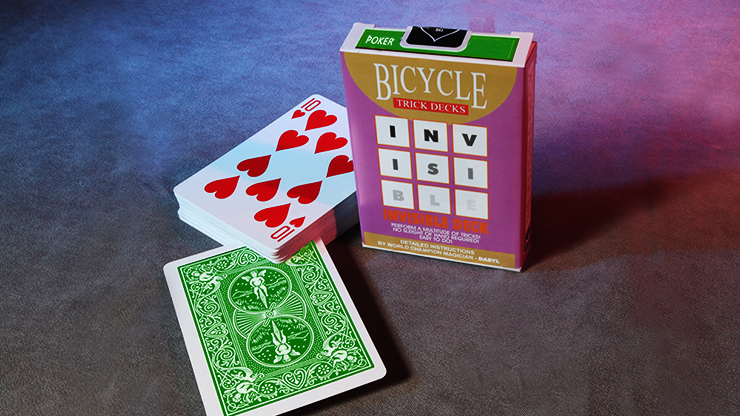 Invisible Deck Bicycle (Green)