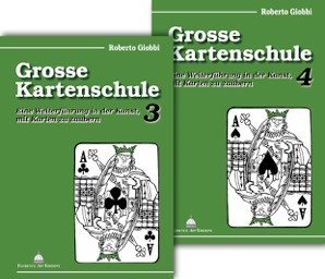 Buchset: Grosse Kartenschule 3 & 4 von Roberto Giobbi