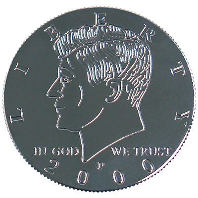 Kennedy Palming Coin (Half Dollar Sized) by You Want It We Got It 