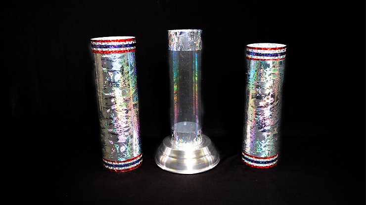 Large Crystal Silk Cylinder by Ickle Pickle 