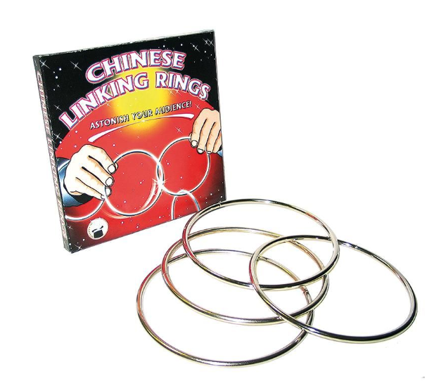 Chinese Linking Rings - Set of 4 - 14cm (5,5 inches)