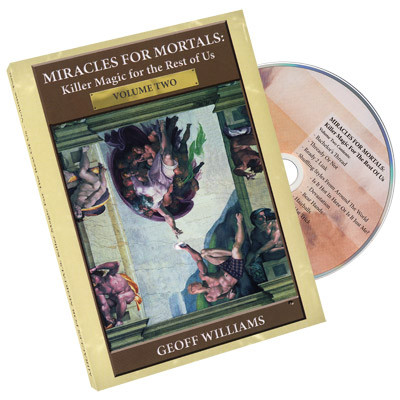 Miracles For Mortals Volume Two by Geoff Williams (DVD)