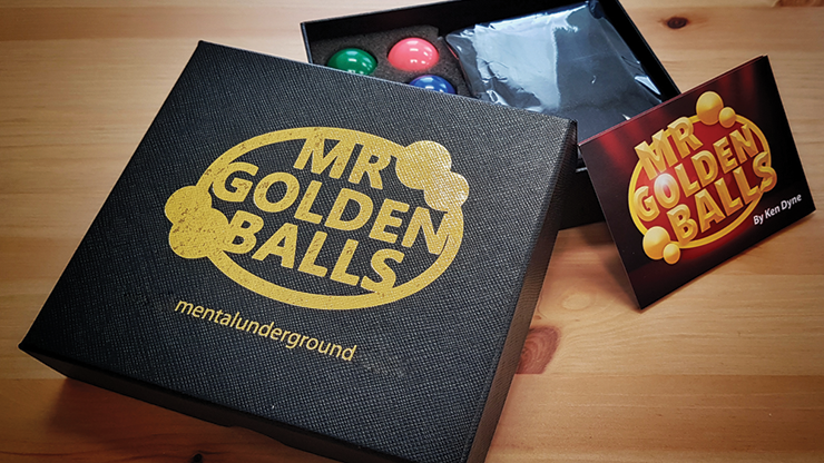 Mr Golden Balls 2.0 (Gimmicks and Online Instructions) by Ken Dyne 