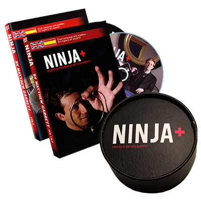  Ninja+ Deluxe BLACK (Gimmicks & DVD) by Matthew Garrett 