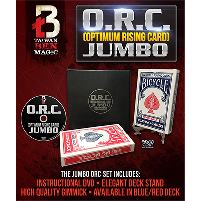 O.R.C.(Optimum Rising Card) Jumbo Red by Taiwan Ben / Kartensteiger 