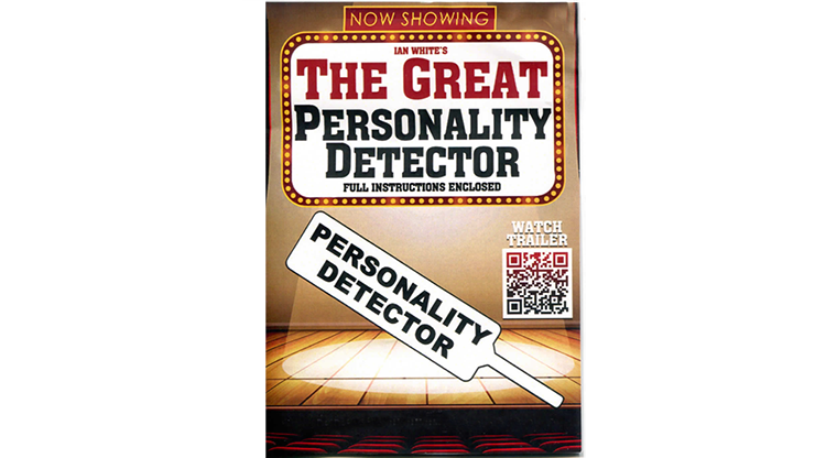 The Great Personality Detector Paddle by MagicWorld and Ian White