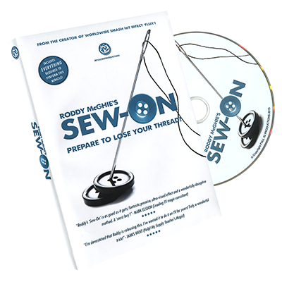 Sew-On ( DVD and Gimmick ) by Roddy McGhie - DVD