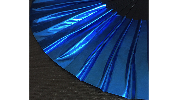Appearing SnowStorming Fan V2 (Liquid Blue) by Victor Voitko (Gimmick and Online Instructions) 