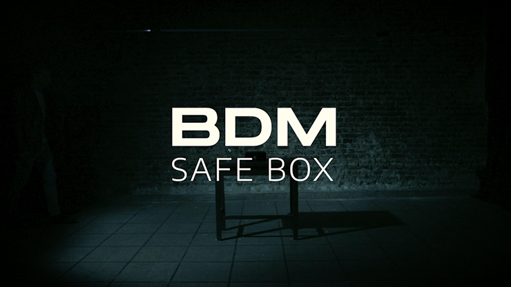 BDM Safe Box (Gimmick and Online Instructions) by Bazar de Magia