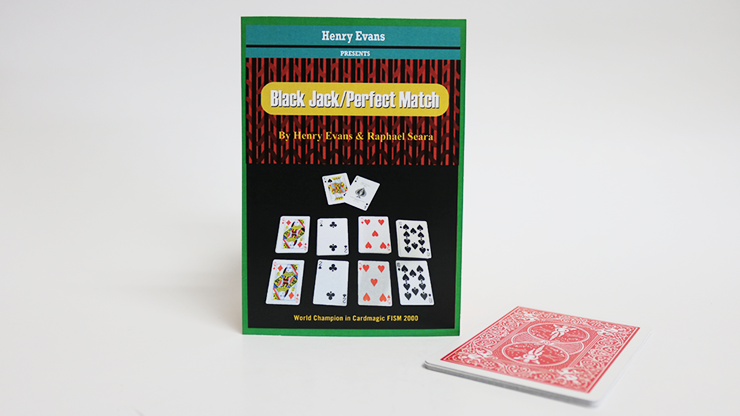 Black Jack/ Perfect Match Red (Gimmicks and Online Instructions) by Henry Evans and Raphael Seara 