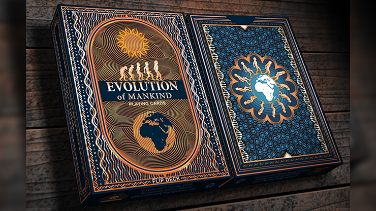 Evolution Of Mankind Playing Cards