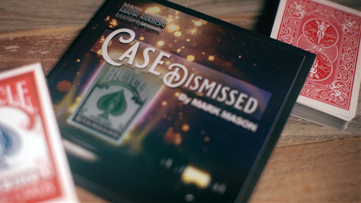 Case Dismissed Red (Gimmicks and Online Instructions) by Mark Mason