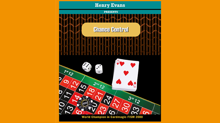 Chance Control Red (Gimmicks and Online Instructions) by Henry Evans - Trick
