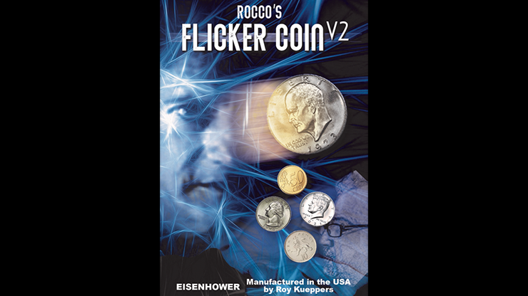 FLICKER COIN V2 (Eisenhower) by Rocco