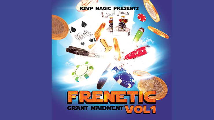 Frenetic Vol 1 by Grant Maidment and RSVP Magic - DVD