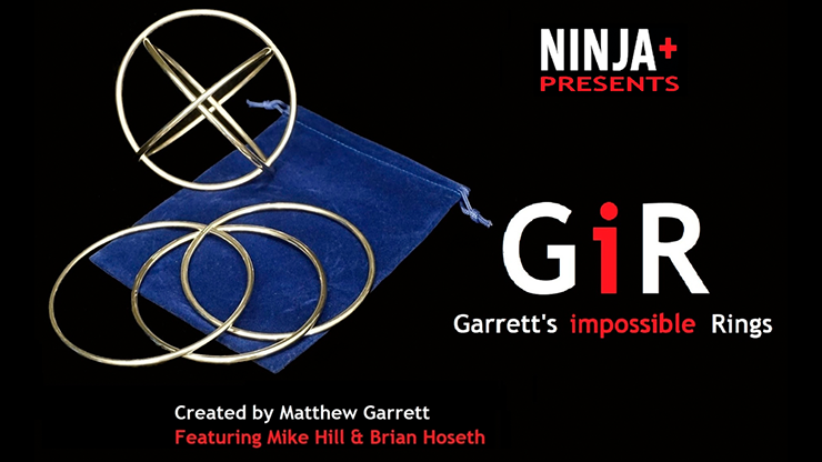 GIR Ring Set (Gimmick and Online Instructions) silber  by Matthew Garrett