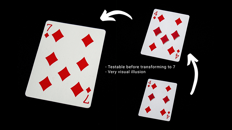 Tumi Magic presents Glitch Card (Red) by Tumi Magic